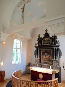 altare, degerby kyrka