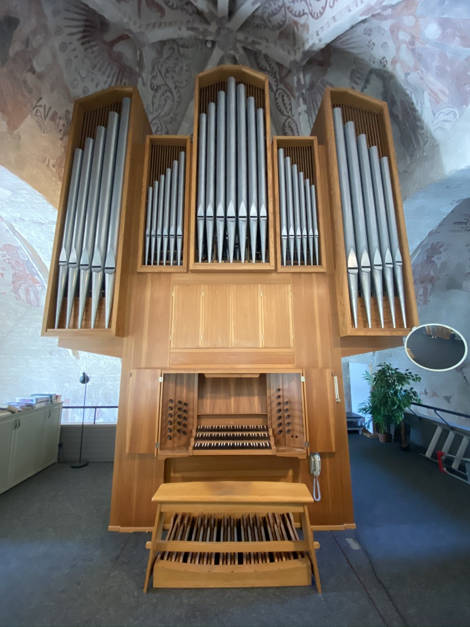 Den nuvarande orgeln